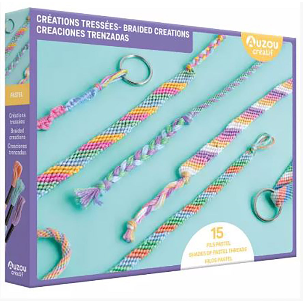 Auzou Kreasæt, flet-selv 3 nøgleringe
