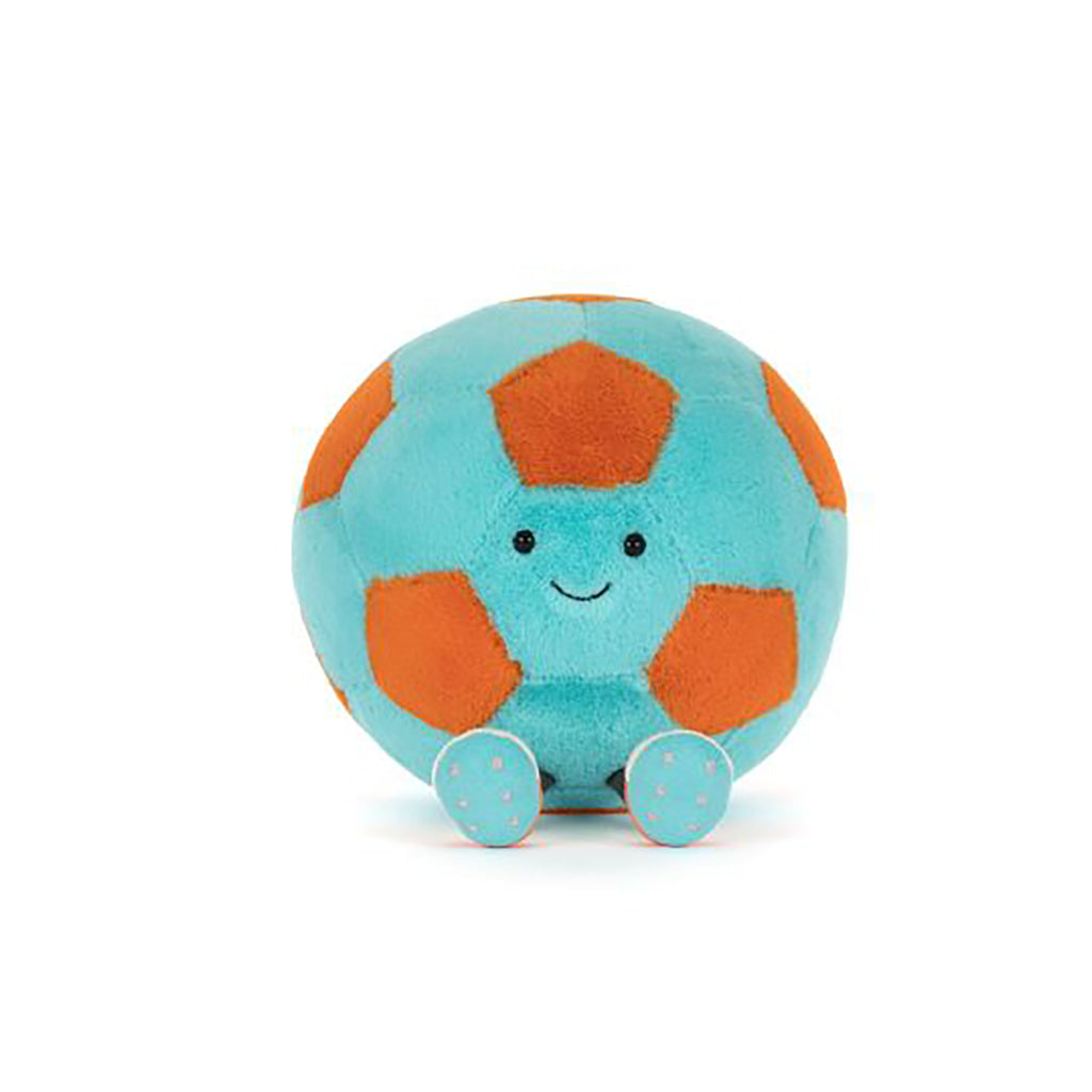 Jellycat bamse, Amuseables fodbold - 19 cm
