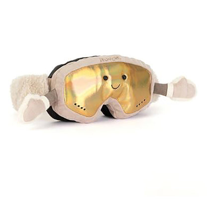 Jellycat bamse, Amuseables Sports Ski Club Goggles - 19 cm