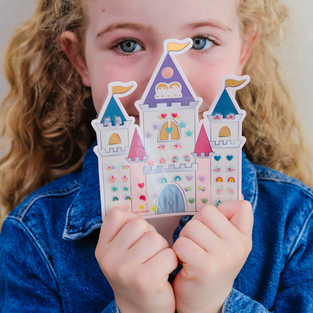 Mimi &amp; Lula Ørestickers 25 par - Rainbow Castle