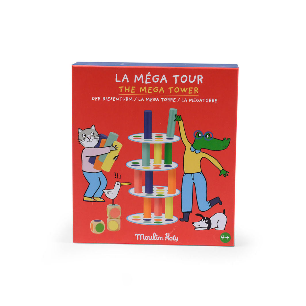 Moulin Roty Spil, Megatårnet, balancespil - Les Loufoques