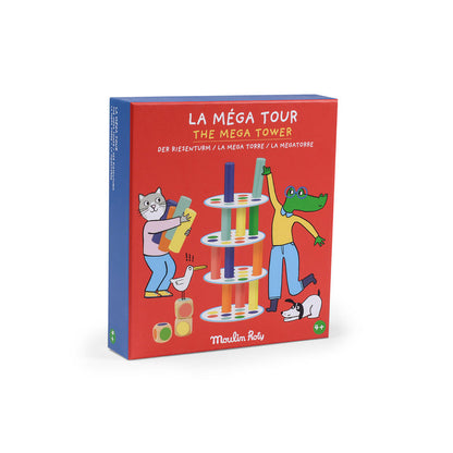 Moulin Roty Spil, Megatårnet, balancespil - Les Loufoques