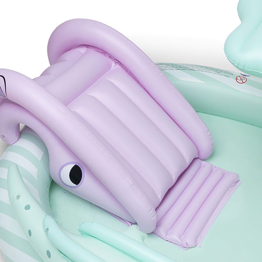 Swim Essentials, Badebassin 210 cm - Safari Adventure m rutsjebane