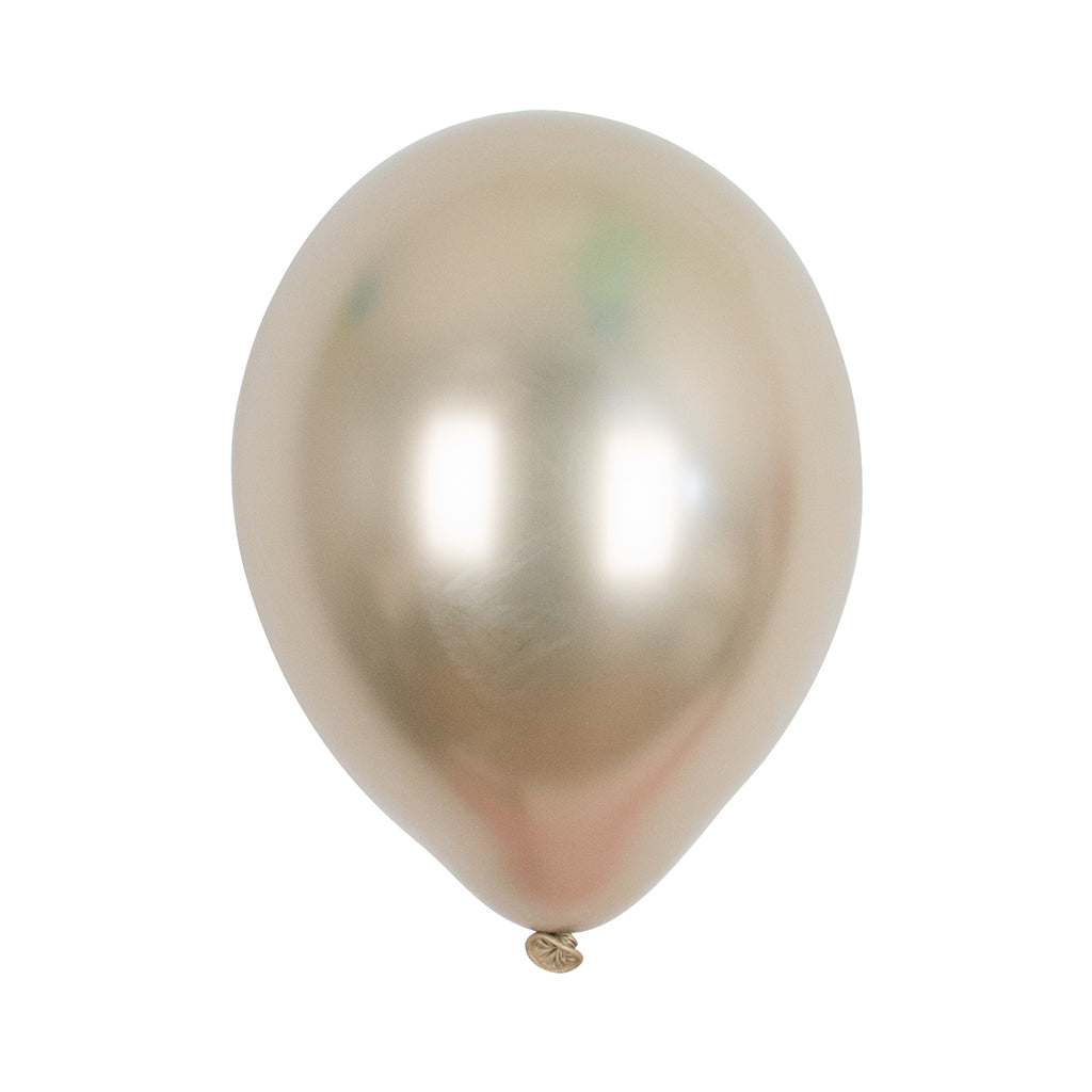 My Little Day balloner, Metallic chrome gold - 5 stk