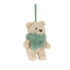 Jellycat julepynt, Bartholomew Bear Jr. Winter dekoration - 10 cm