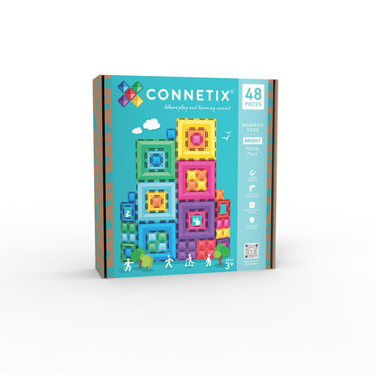 Connetix Bright Portal Pack, Magnetisk byggesæt m 48 dele