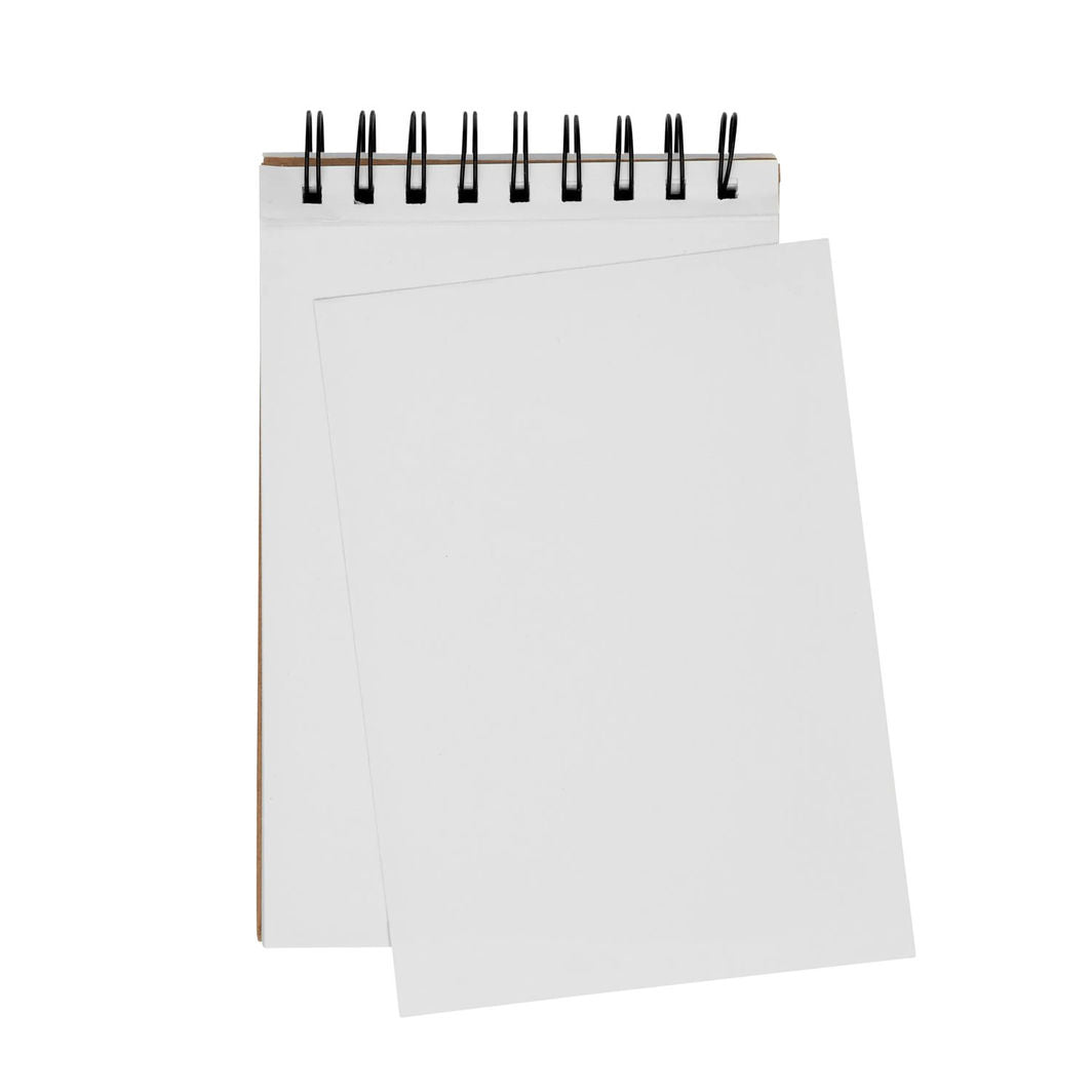 Ooly Skitseblok - DIY - Hvid 13 x 19 cm