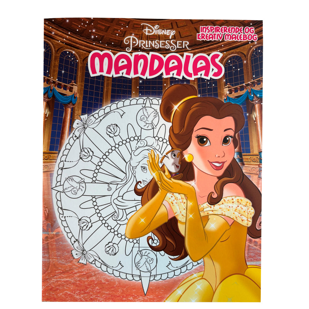 Mandalas Disney Prinsesser, Belle - Mandalas