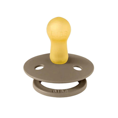Bibs sut i naturgummi, str. 2 - Dark Oak