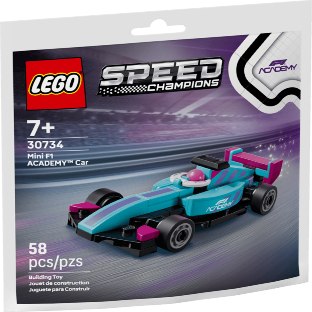 LEGO® Speed Champions F1 ACADEMY™ minibil