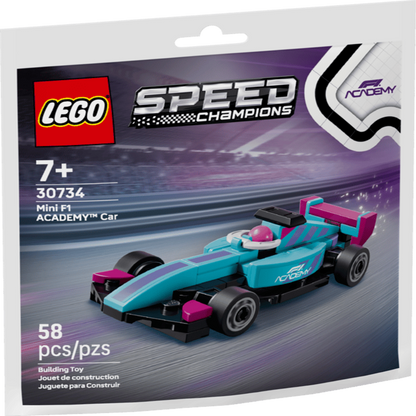 LEGO® Speed Champions F1 ACADEMY™ minibil