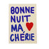 Nephthys Illustrated plakat, Bonne Nuit ma Chérie - A4 format