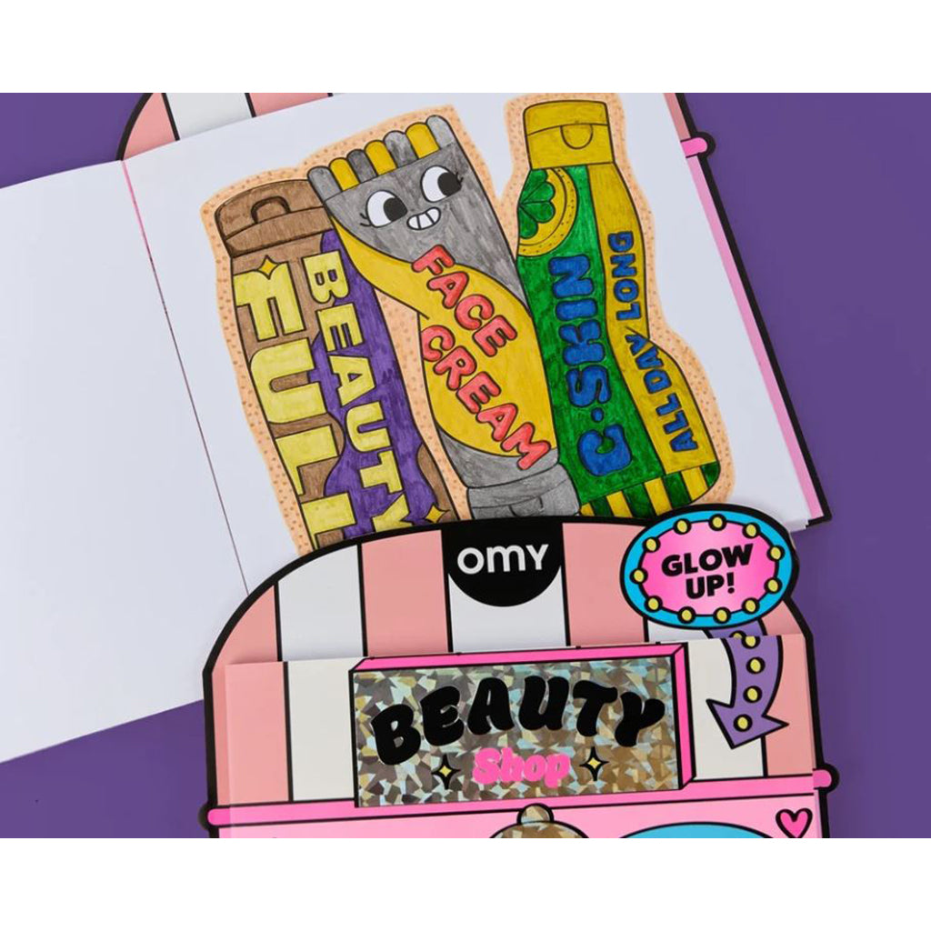 Omy malebog, Coloring Boutique - Beauty Shop
