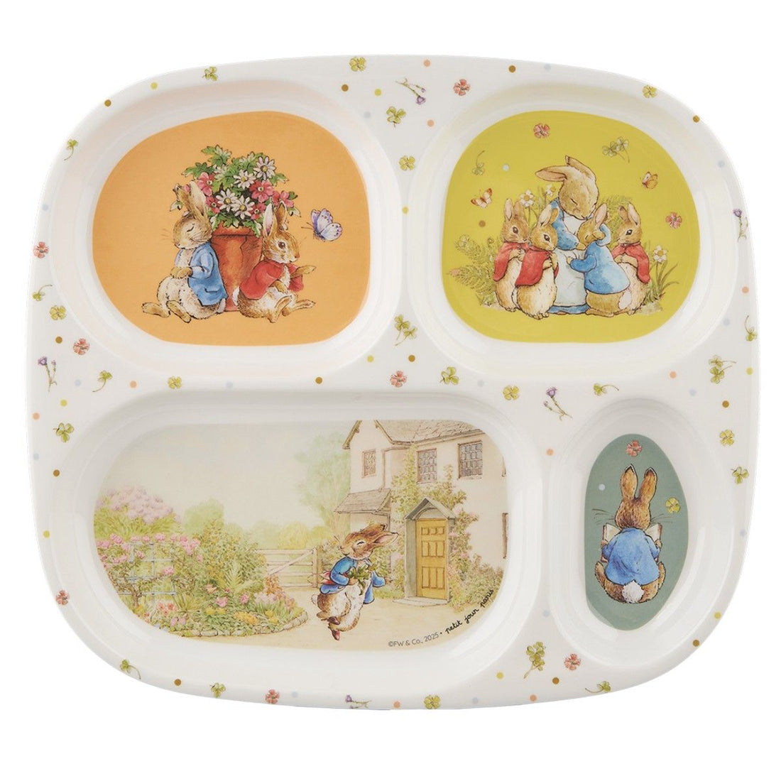 Petit Jour Paris, Peter Kanin tallerken, 4-delt