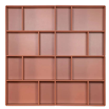 By Aulum Bronx vægreol, dybde 23 eller 33 cm -  Rusty