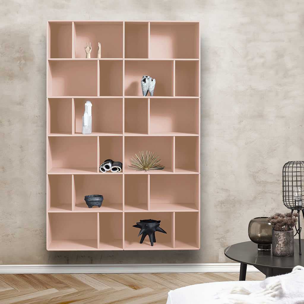 By Aulum Brooklyn vægreol, 117x177 cm - Blush