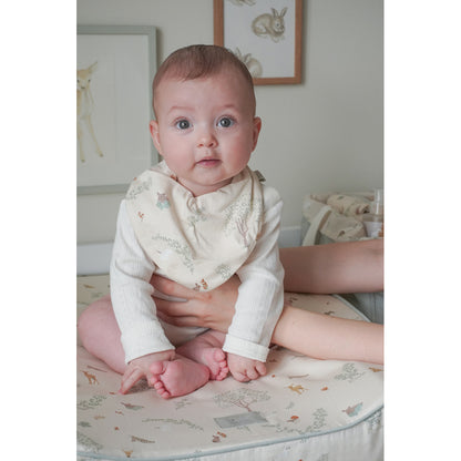 Cam Cam Bandana hagesmæk, jersey, 2-Pack - GOTS - Woodland