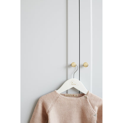 Cam Cam Børnebøjler i træ, 3-pak - White