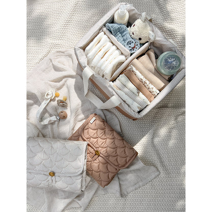 Cam Cam pusleopbevaring, Caddy - Classic Stripes Camel