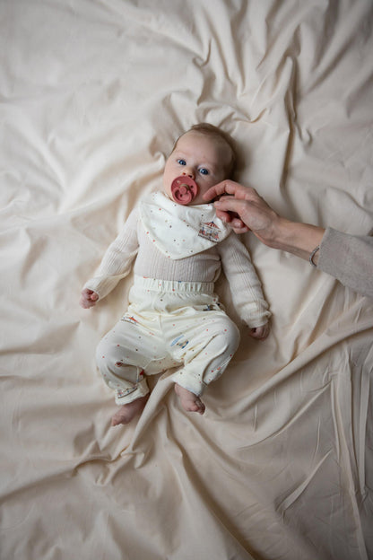 Cam Cam bandana hagesmæk, jersey, 2-Pak - GOTS - Carousel