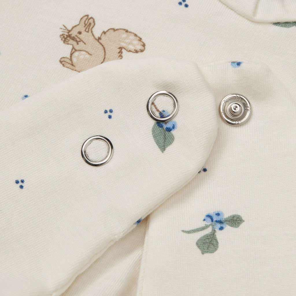 Cam Cam bandana hagesmæk, jersey, 2-Pack - GOTS - Blueberries