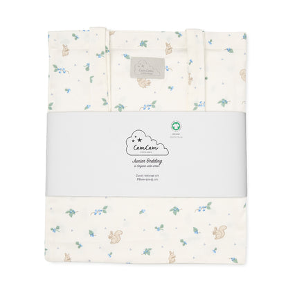 Cam Cam juniorsengetøj, Økologisk, GOTS - Blueberries