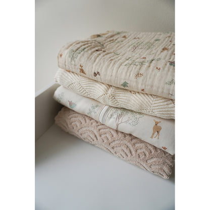 Cam Cam muslin babytæppe, økologisk - GOTS - Woodland