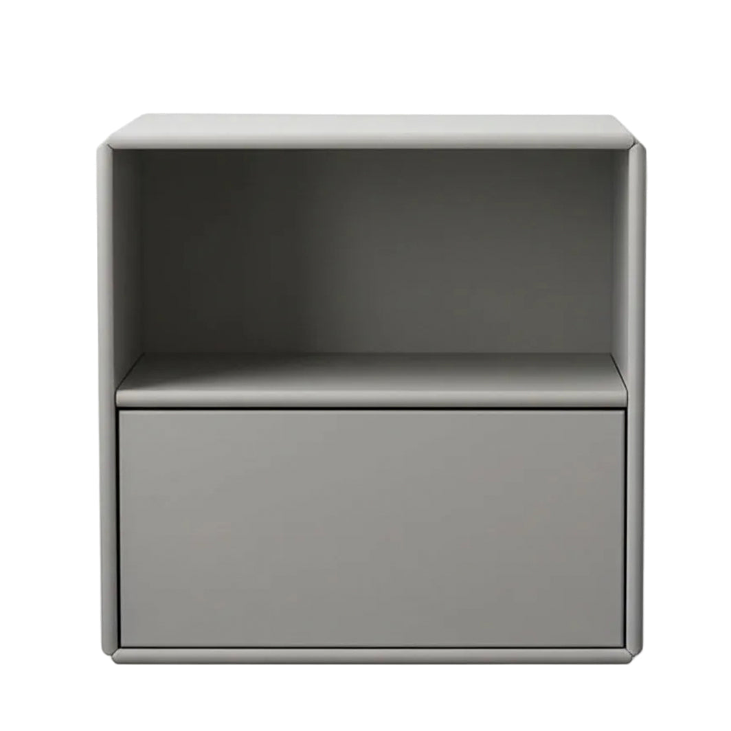 By Aulum Charlie natbord med skuffe, 40 x 40 cm - Mushroom