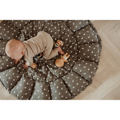 Play&amp;Go Coco birds, Tre-i-én babytæppe, økologisk - Bloom birds