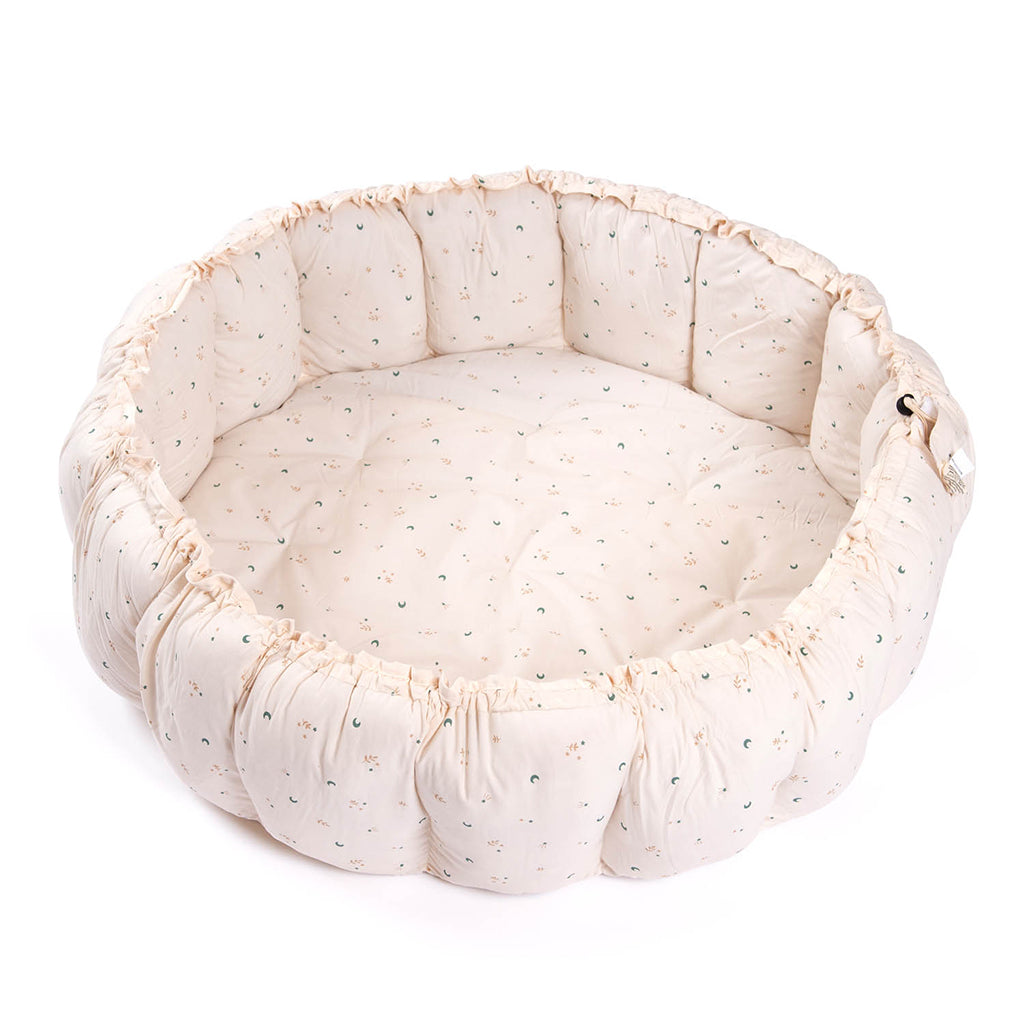 Play&amp;Go Coco moon, Tre-i-ét babytæppe, økologisk - Bloom moon