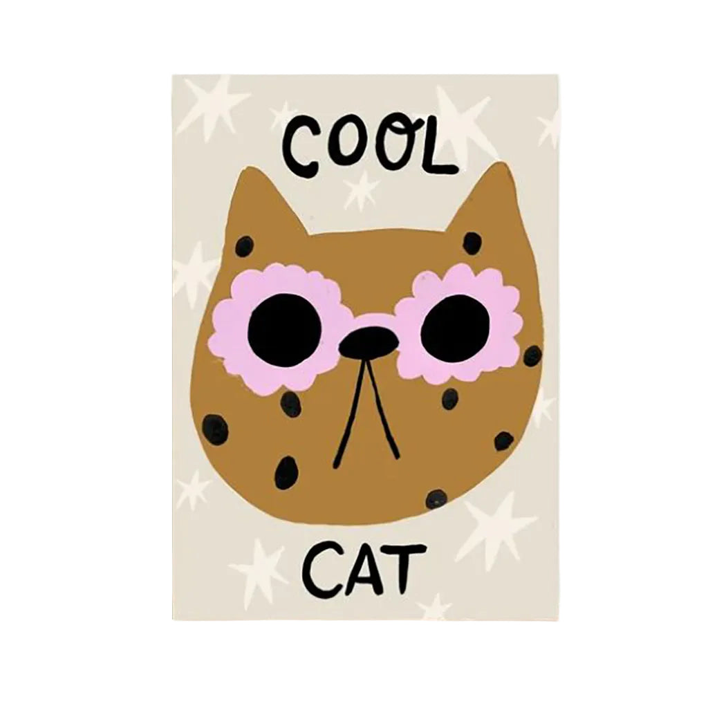 Yaya Studio plakat, Cool cat - A4