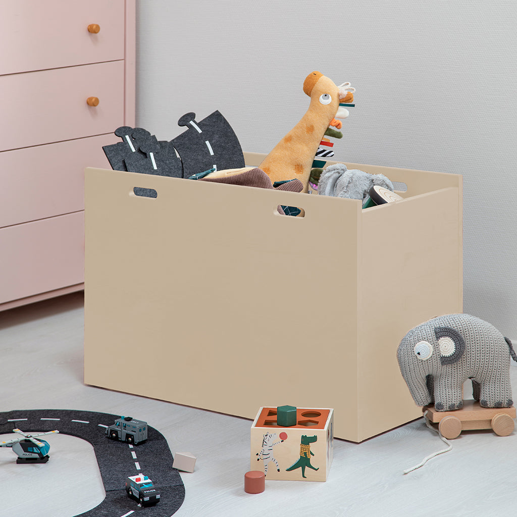 By Aulum Dana opbevaringskasse m hjul, med dybde på 30 eller 40 cm - Olive