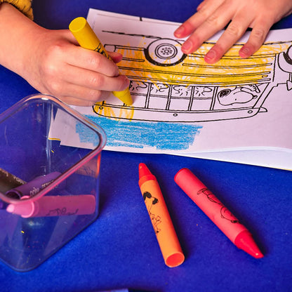 Ooly Jumbo farvekridt og malebog, Radiserne