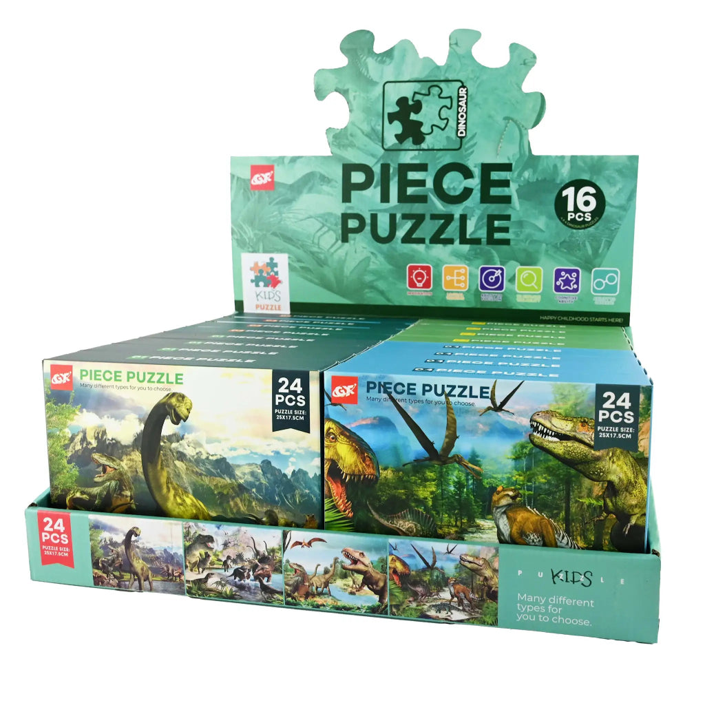 Robetoy, Puslespil Dinosaur, assorteret