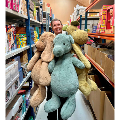 Jellycat bamse, Bashful drage, virkelig stor drage - 108 cm