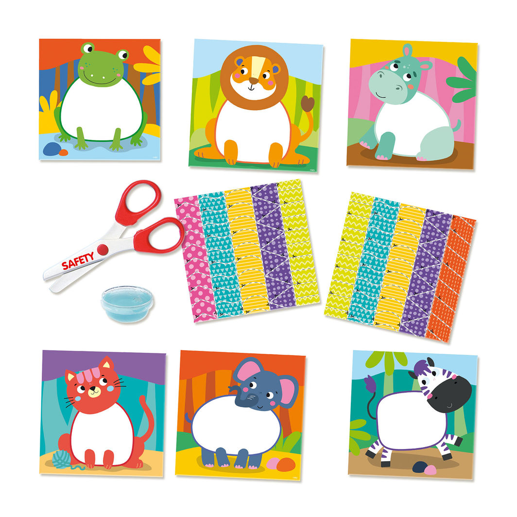 SES Creative, Montessori - Lær at klippe kollager