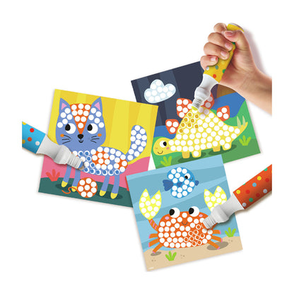 SES Creative priktusser, 3 farver XXL - Aktivitetskort