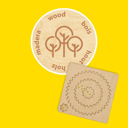 SES Creative Spiraltegnesæt af træ