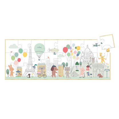 Vilac Puslespil i træ 24 brikker, Paris