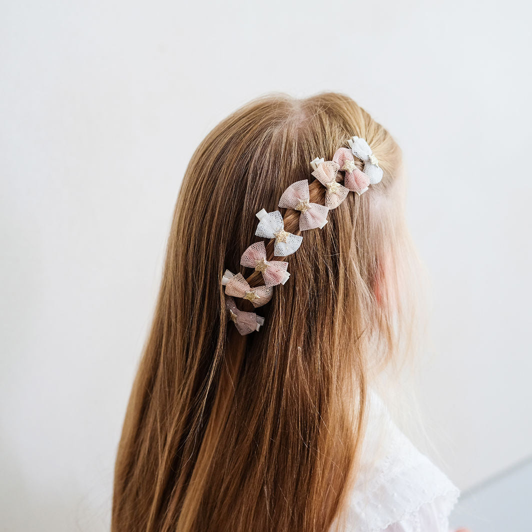 Mimi &amp; Lula 8 Hårclips - Tutu Bow