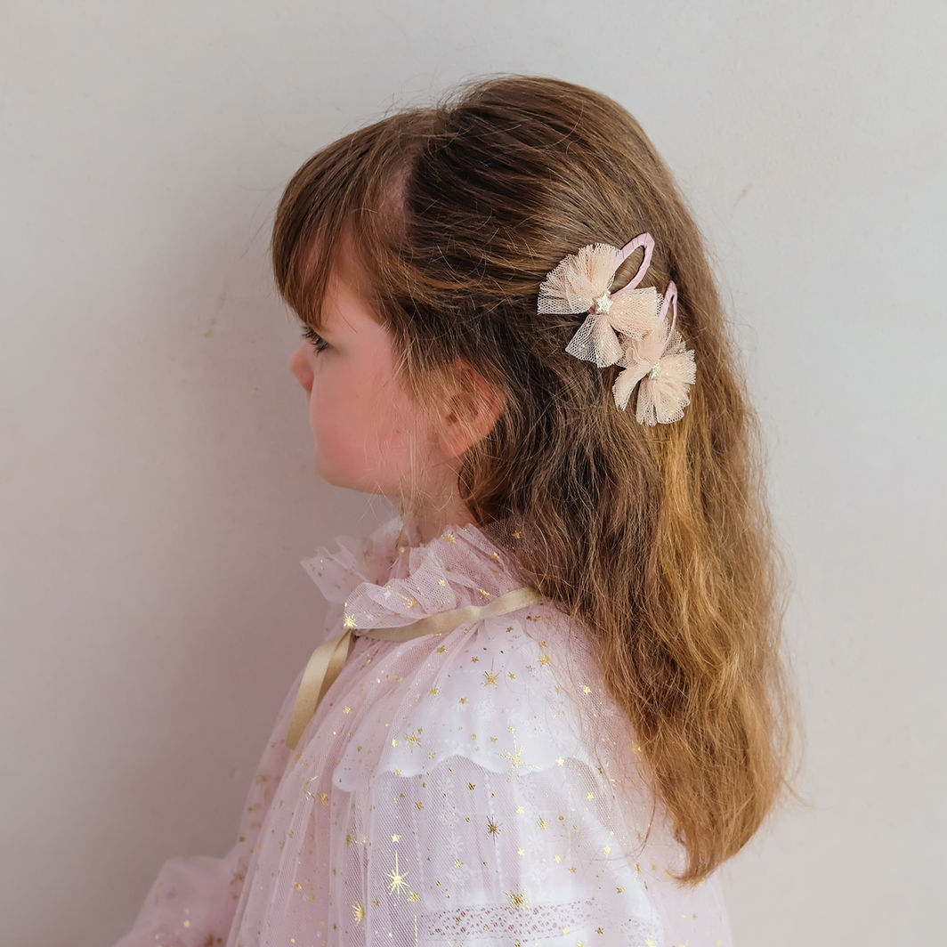 Mimi &amp; Lula 2 Hårspænder - Large Tutu Bow