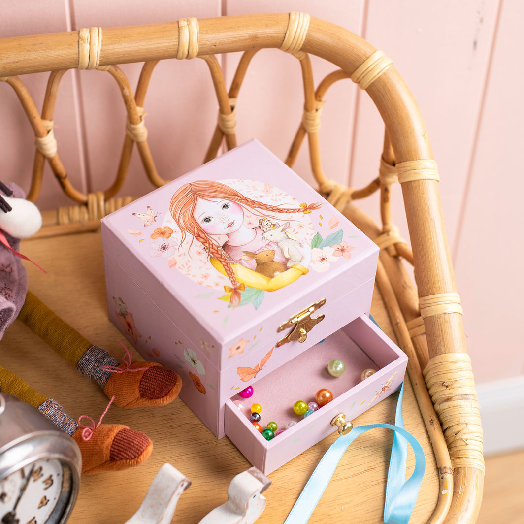 Moulin Roty Smykkeskrin med musik, Les Rosalies