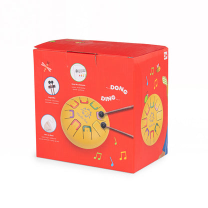 Moulin Roty Tungetromme, lille gul - Les Popipop