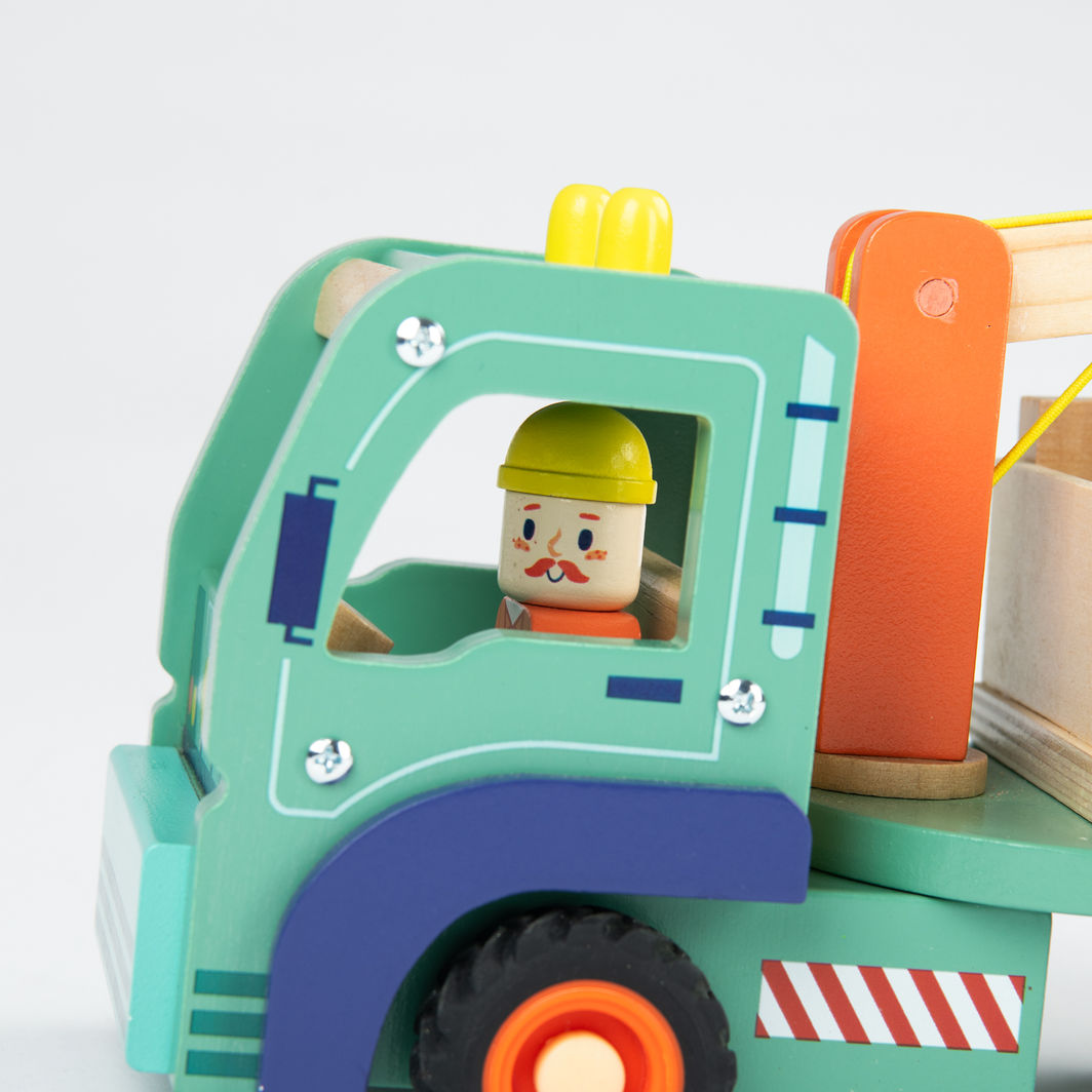 Moulin Roty Lastbil i træ, Skovvogn - Avenue du Moulin