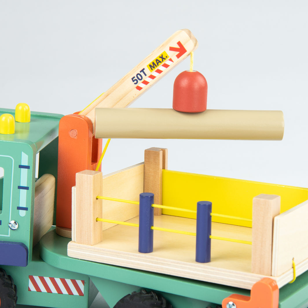 Moulin Roty Lastbil i træ, Skovvogn - Avenue du Moulin