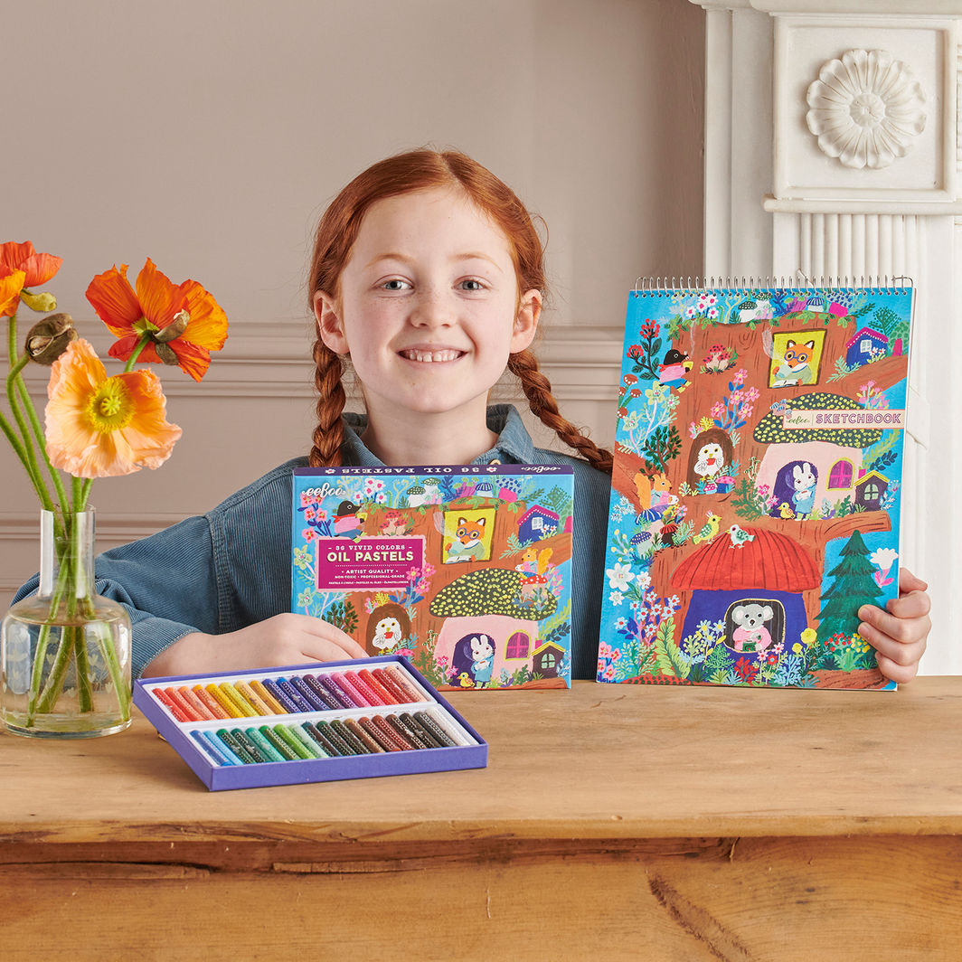 eeBoo Oliekridt, oliepastel 36 stk - Yumi&