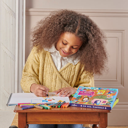 eeBoo Oliekridt, oliepastel 36 stk - Yumi&