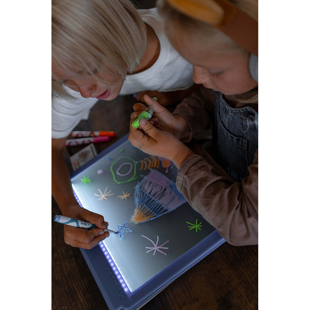 KidyDraw tegnetavle m lys, Manga