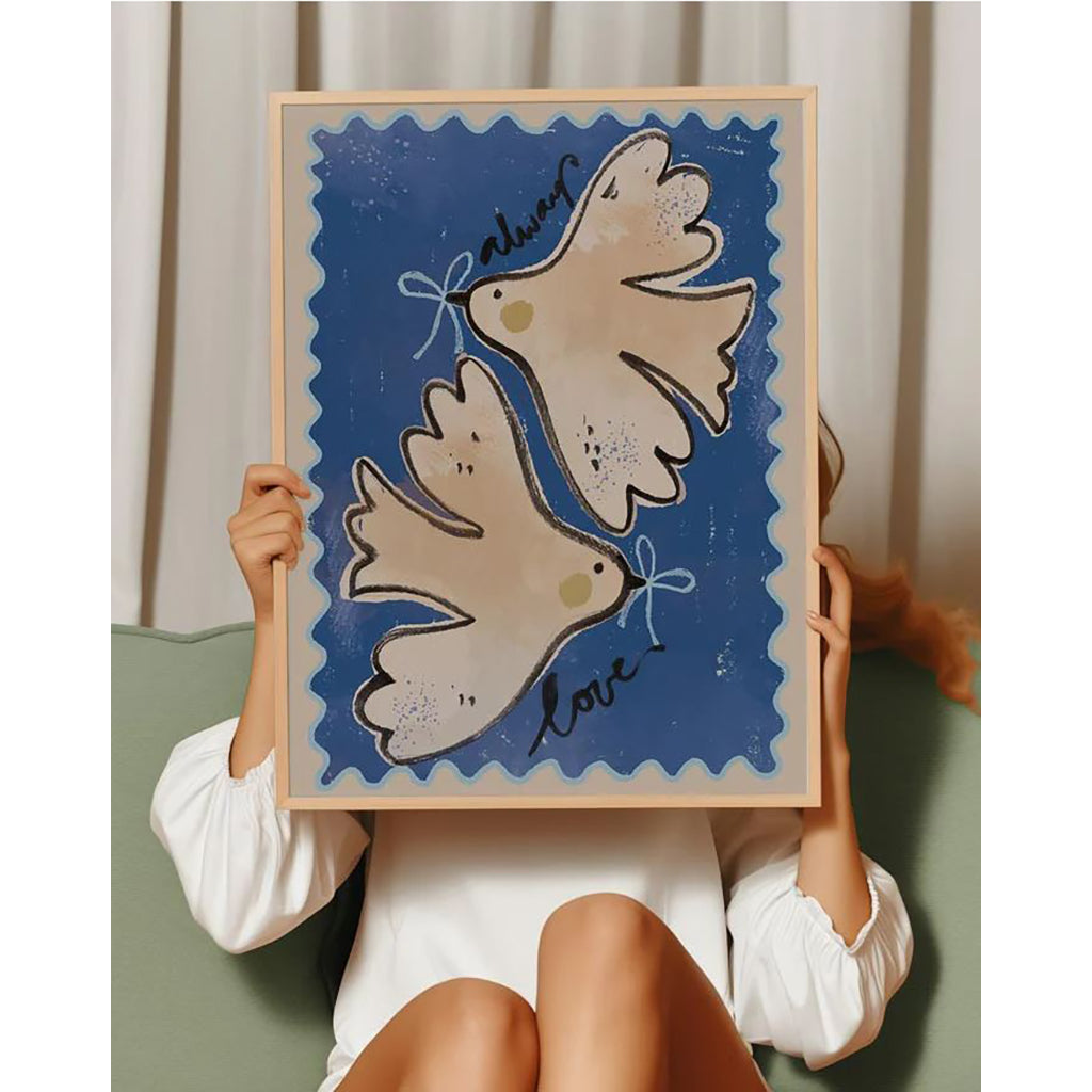 Studio Loco børneplakat, Always love - A3