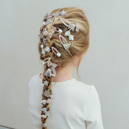 Mimi &amp; Lula Hårpynt, 8 hårclips - Mini Tutu Bow Enchanted